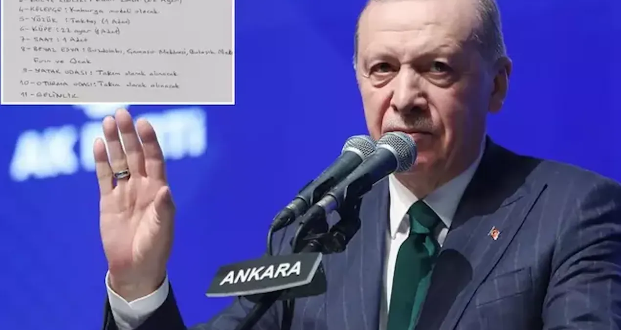 Erdoğan evlenmek isteyen gençlere dayatılan  isteklere isyan etti